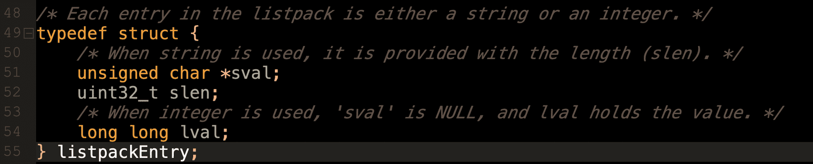 redis.conf 中 list-max-listpack-size 参数说明