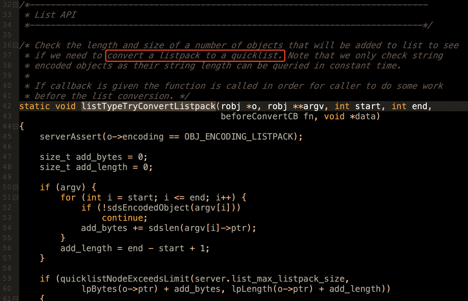 quicklistNode->entry 指向 listpack 数据区