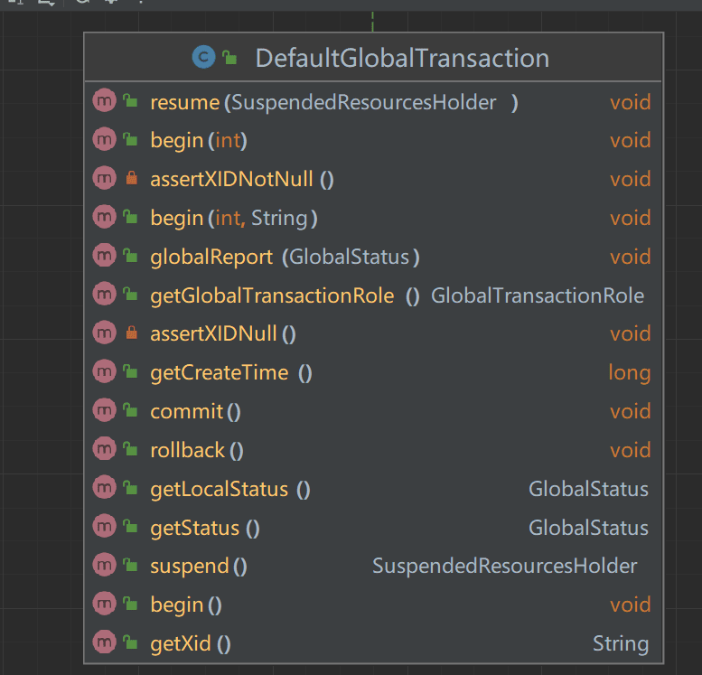 DefaultGlobalTransaction.begin 向 TC 申请全局事务