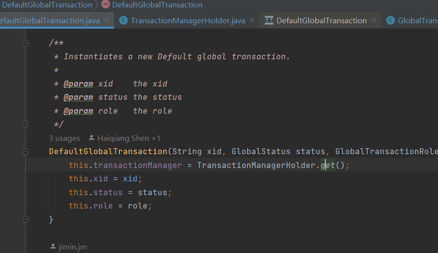 DefaultTransactionManager 同步 RPC 调用 TC