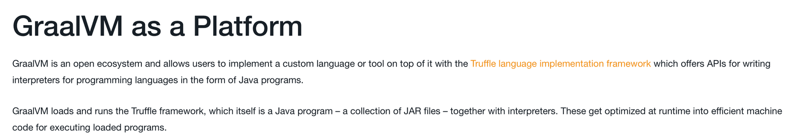 GraalVM 多语言与 Native Image 架构示意