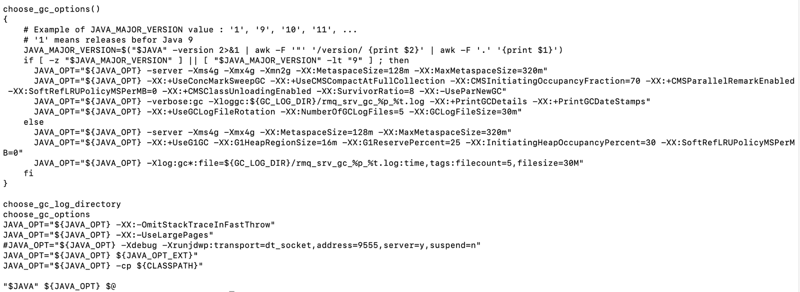 PrintFlagsFinal 与 JDK17 默认 G1