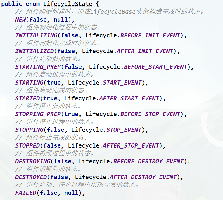 LifeCycle 状态流转